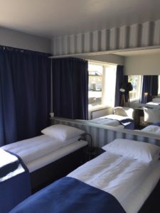 Twin rom i Live Lofoten hotell i Lofoten
