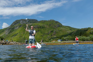 SUP Stand up paddle in Lofoten